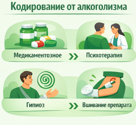 кодирование от алкоголизма в Бежецке Санати
